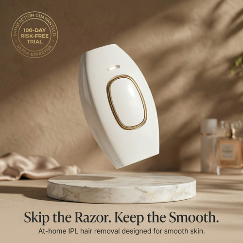 מכשיר הסרת שיער בלייזר - עור חלק בלי גילוח אינסופי