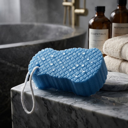Exfoliating Sponge - Smooth Skin Without Harsh Scrubbing