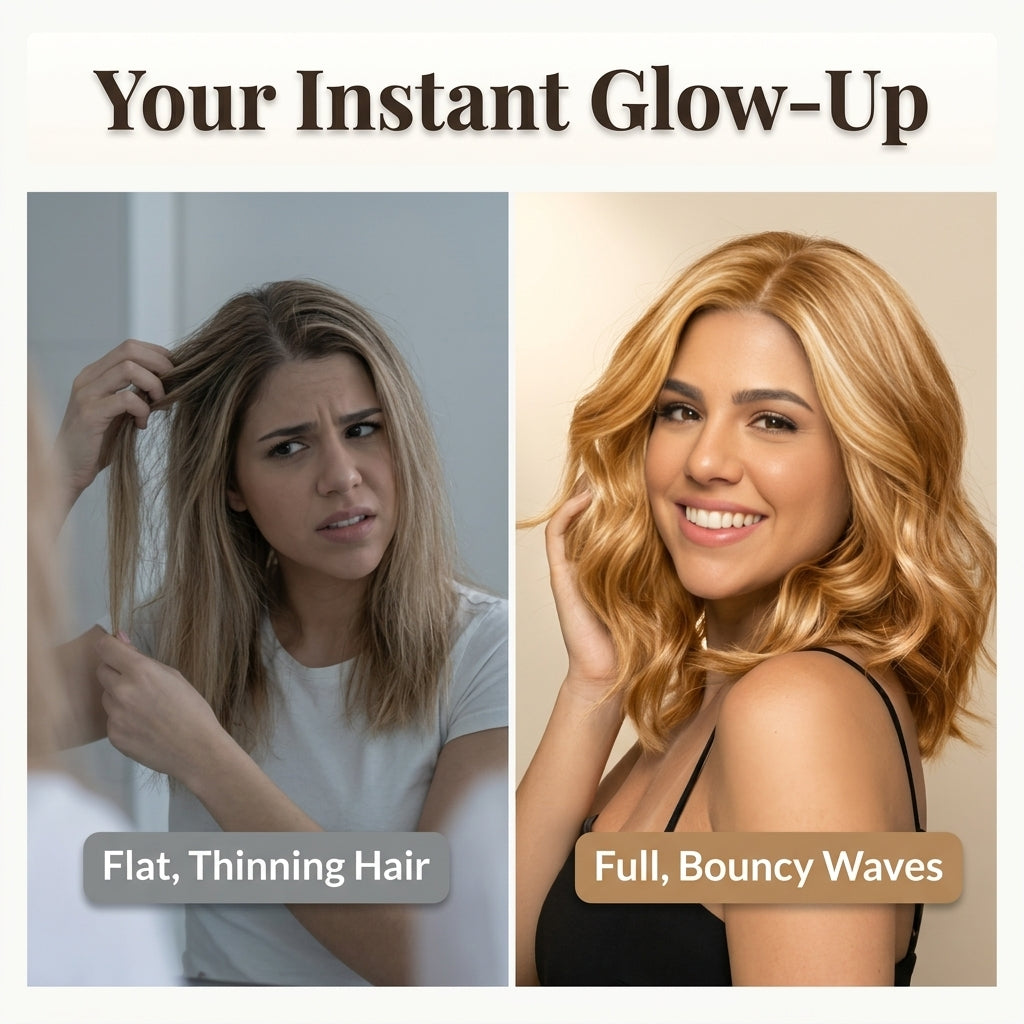 Natural Wavy Bob Wig - Natural Style Without Daily Hair Stress