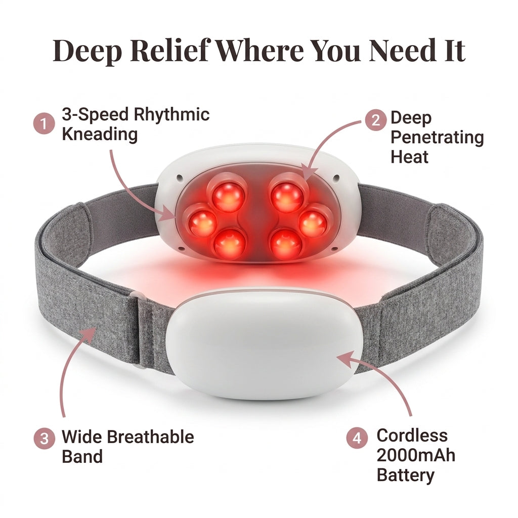 Masážní pás na břicho – pohodlí břicha bez těsného stahování