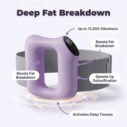 Vibračný pás na pás - Denná podpora zoštíhlenia bez náročných cvičení