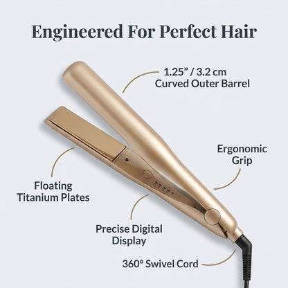 Lumivelle Piastra e Arricciacapelli 2-in-1