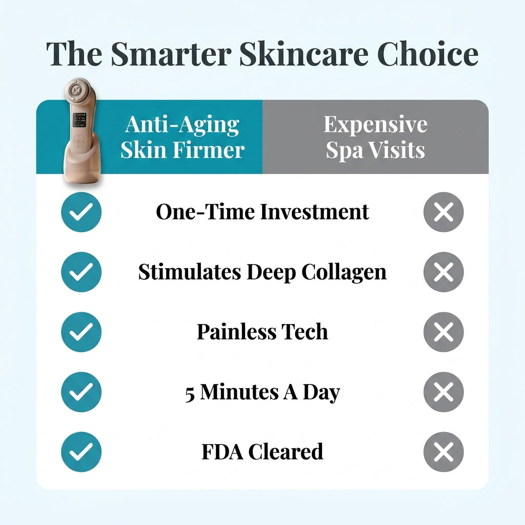 Facial Skin Tightening Device - Firmer Skin Without Expensive Treatments
