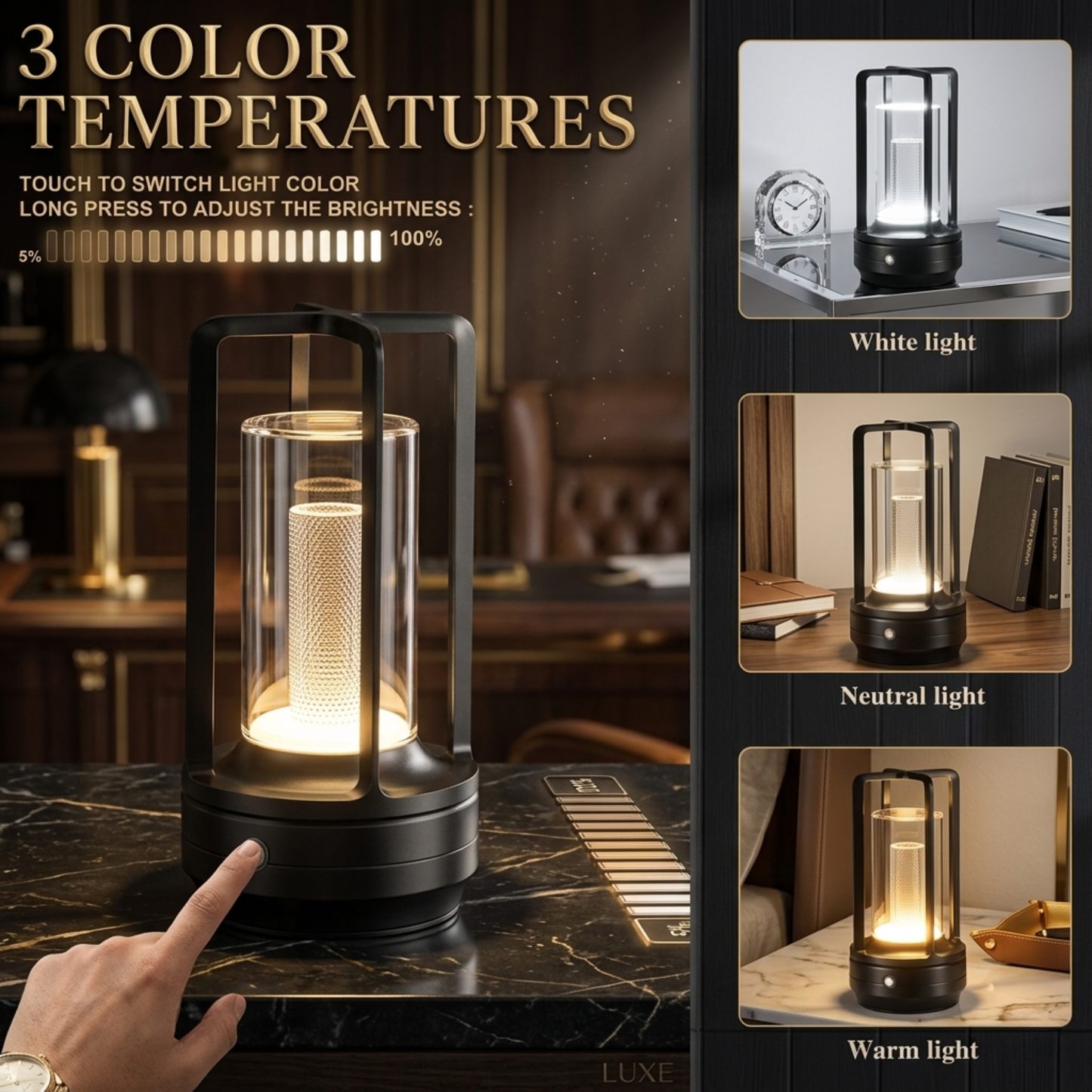 Krystal Ambient Lanterne - Afslappende aftener uden hårdt lys