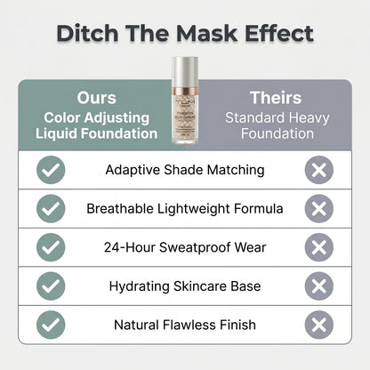 Color Adjusting Liquid Foundation - Lightweight formula for an even complexion