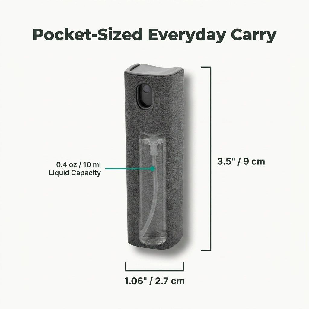 Portable Screen Cleaner - Clear Screens Without Carrying Wipes