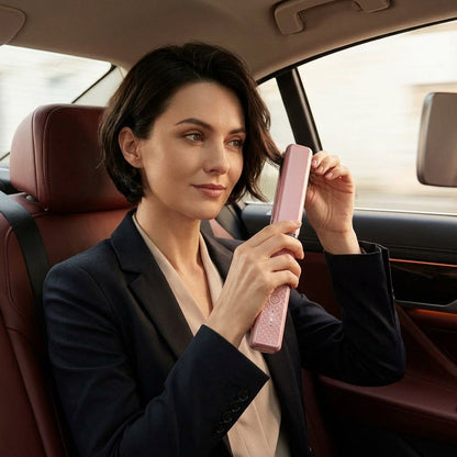 Wireless Curling & Straightening Iron — Salon-Ready Styling Anywhere