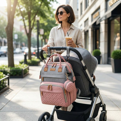 Prebaľovacia taška - Usporiadané a bezpečné miesto pre bábätko kdekoľvek