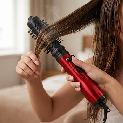 Objemová kefa na fénovanie - 3v1 nástroj pre kadernícke výsledky doma