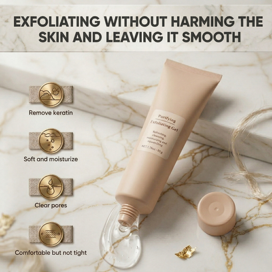 Eksfolierende Peelinggel - Glat og Strålende Hud Uden Hård Skrubning