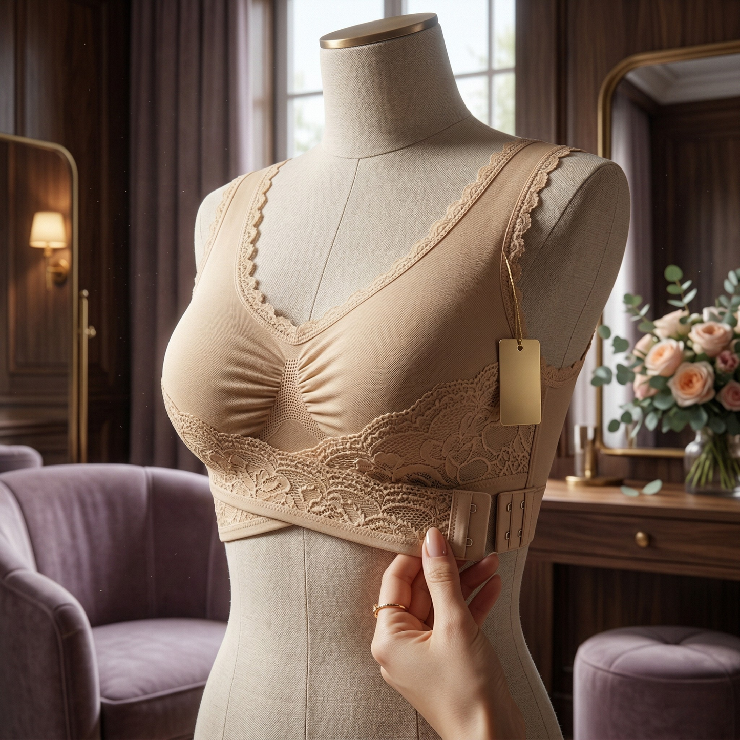 Komfortstøtte-bh - Løft hele dagen uden skulderpres