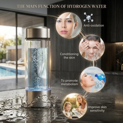 Láhev na vodu s vodíkem - Hydratace bez energetických nápojů