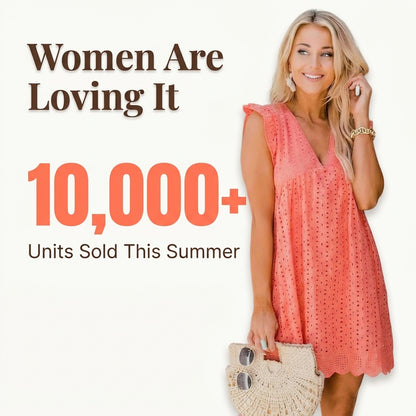 Summer Lace Mini Dress - Effortless Style