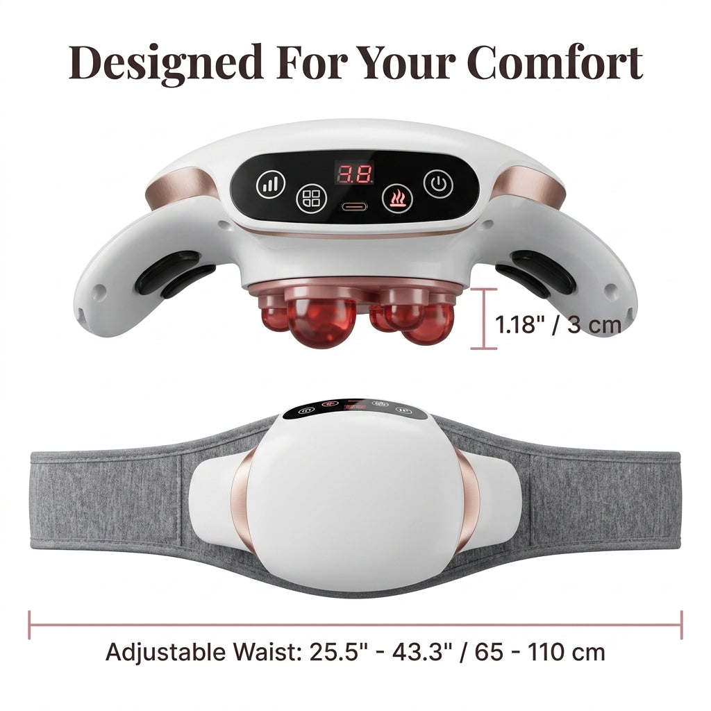 Masážní pás na břicho – pohodlí břicha bez těsného stahování