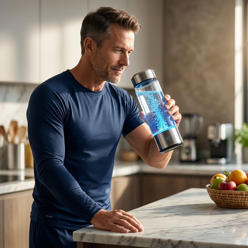 PureAqua™ - Advanced Electrolysis Bottle for Consistent Hydration
