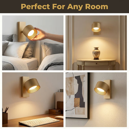 Adjustable Wall Light - Focused Lighting Without Taking Up Space