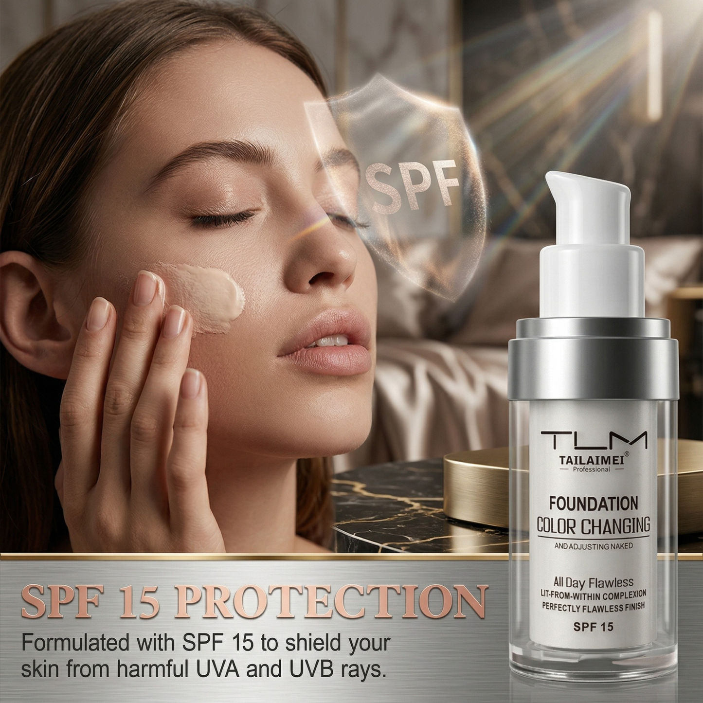 Fondotinta Correttore di Colore - Uniforma l'Incarnato Senza Indovinare la Tonalità