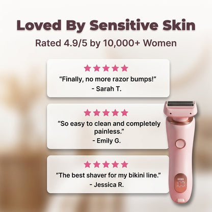 Electric Hair Removal Device - Smooth Skin Without Cuts From Shaving