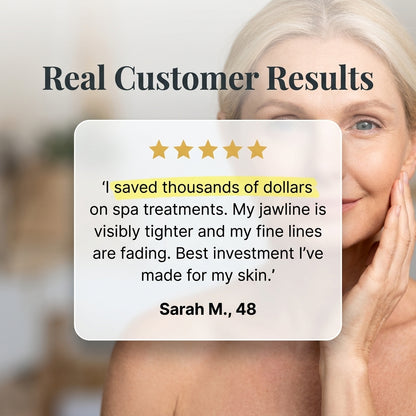 Facial Skin Tightening Device - Firmer Skin Without Expensive Treatments
