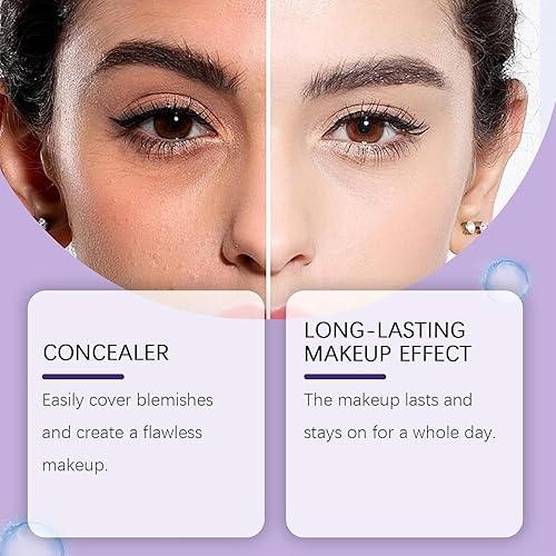 40 Nuancer Blød Mat Concealer - Jævn Hudtone Uden Fedtede Mellemtimer