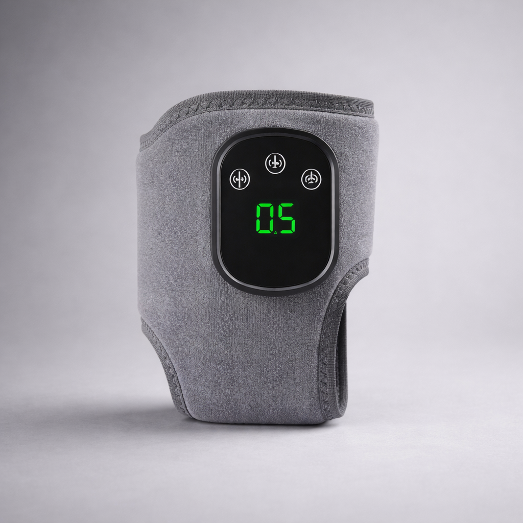 Masseur de Cheville Chauffant par Compression - Terminez Votre Journée Sans Gonflement ni Raideur