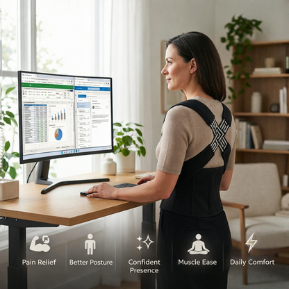 Ortéza na podporu držení těla - Snadné držení těla a pohodlí po celý den