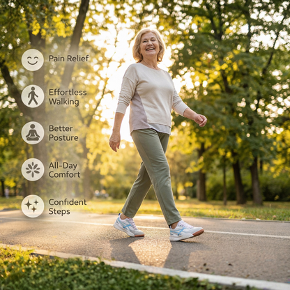 Baskets orthopédiques pour femmes – La fin des douleurs quotidiennes aux pieds