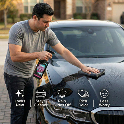 Keramický ochranný sprej - Dlouhotrvající lesk bez častého přemývání