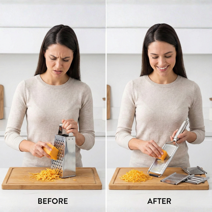 Affettatrice Manuale Multiuso - Preparazione Cena Più Veloce Senza Affaticare le Mani