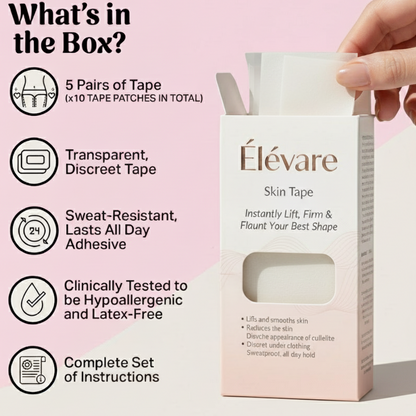 Páska na zpevnění pokožky - Znovu se cítit sebejistě ve své kůži bez skrývání povolené pokožky