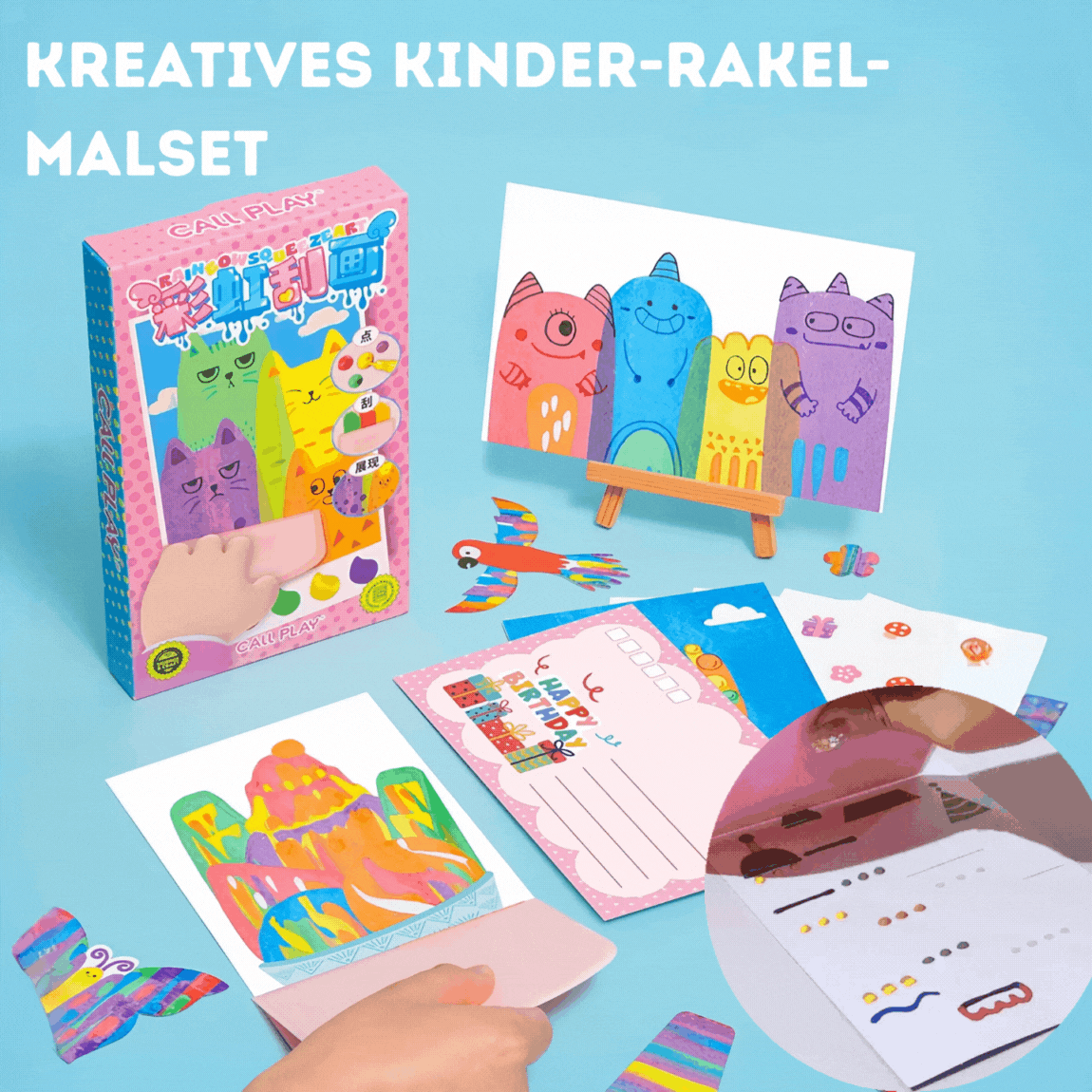 SwipeArt® | The perfect gift for little artists – Learn, Laugh, Paint! 🌈 🎨