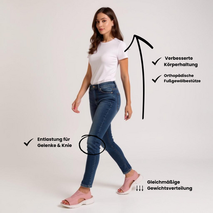 Sportliche blaue Sandale mit atmungsaktivem Mesh-Design, offenem Zehenbereich und dicker weißer Sohle für Komfort und Freizeit