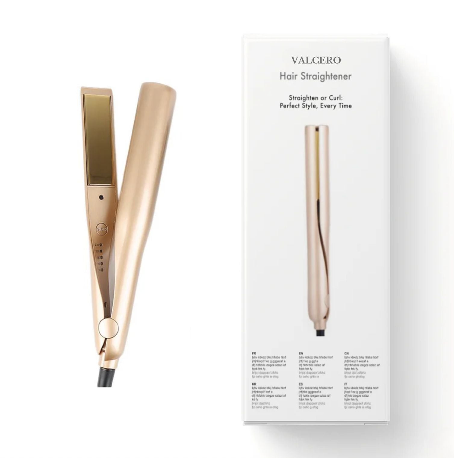 Lumivelle 2-in-1 Hair Straightener & Curler